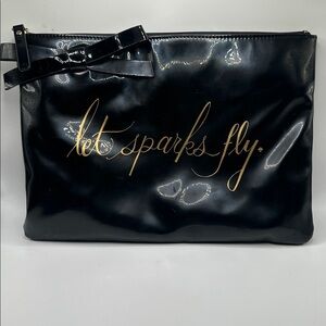 Kate Spade Let Sparks Fly Georgie Pouch/Clutch-Black
